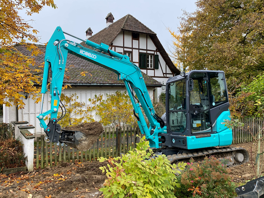 vendita escavatori kobelco